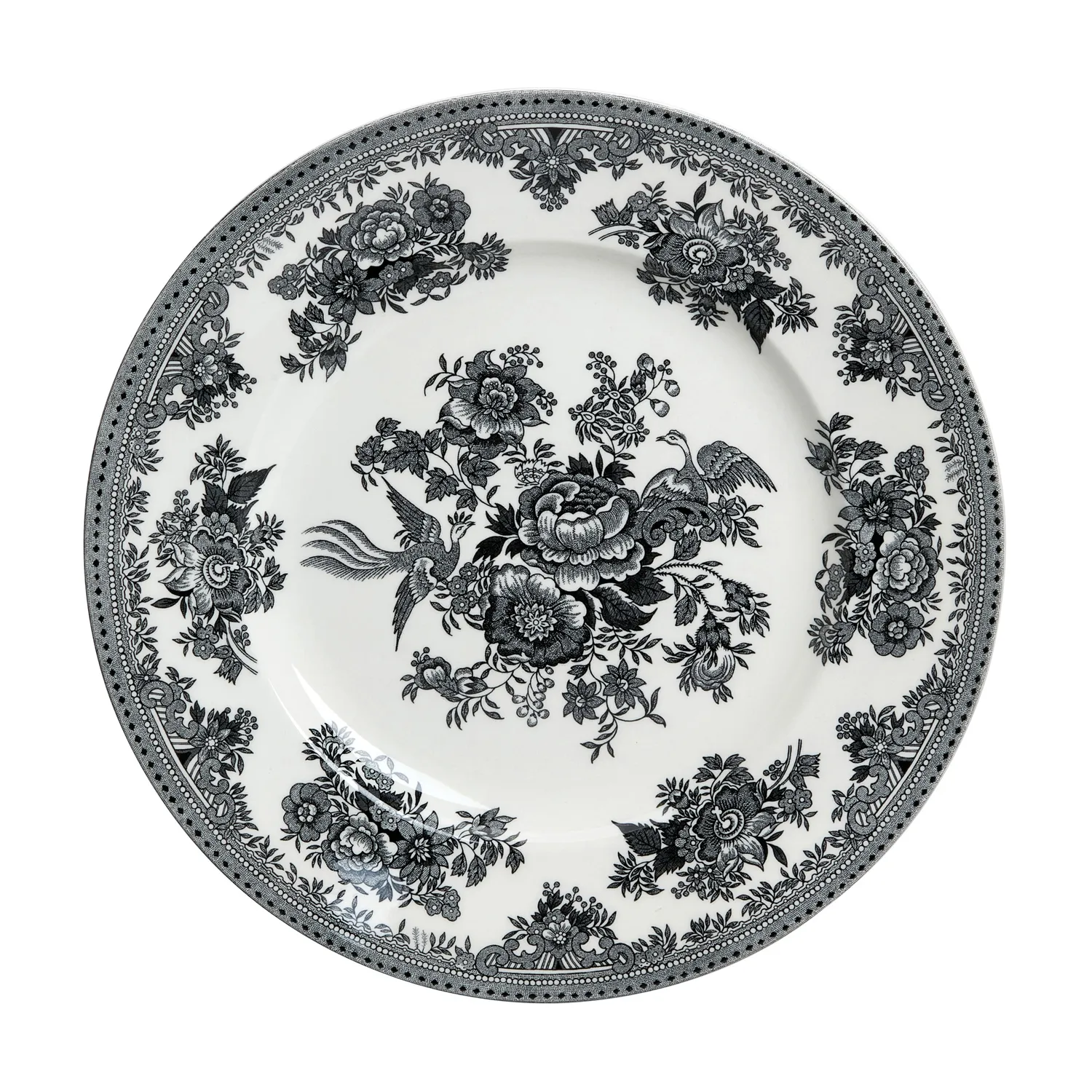 Burleigh Asiatic Pheasants Dinner Plate 
