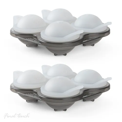 Final Touch Ball Ice Molds, Set of 2