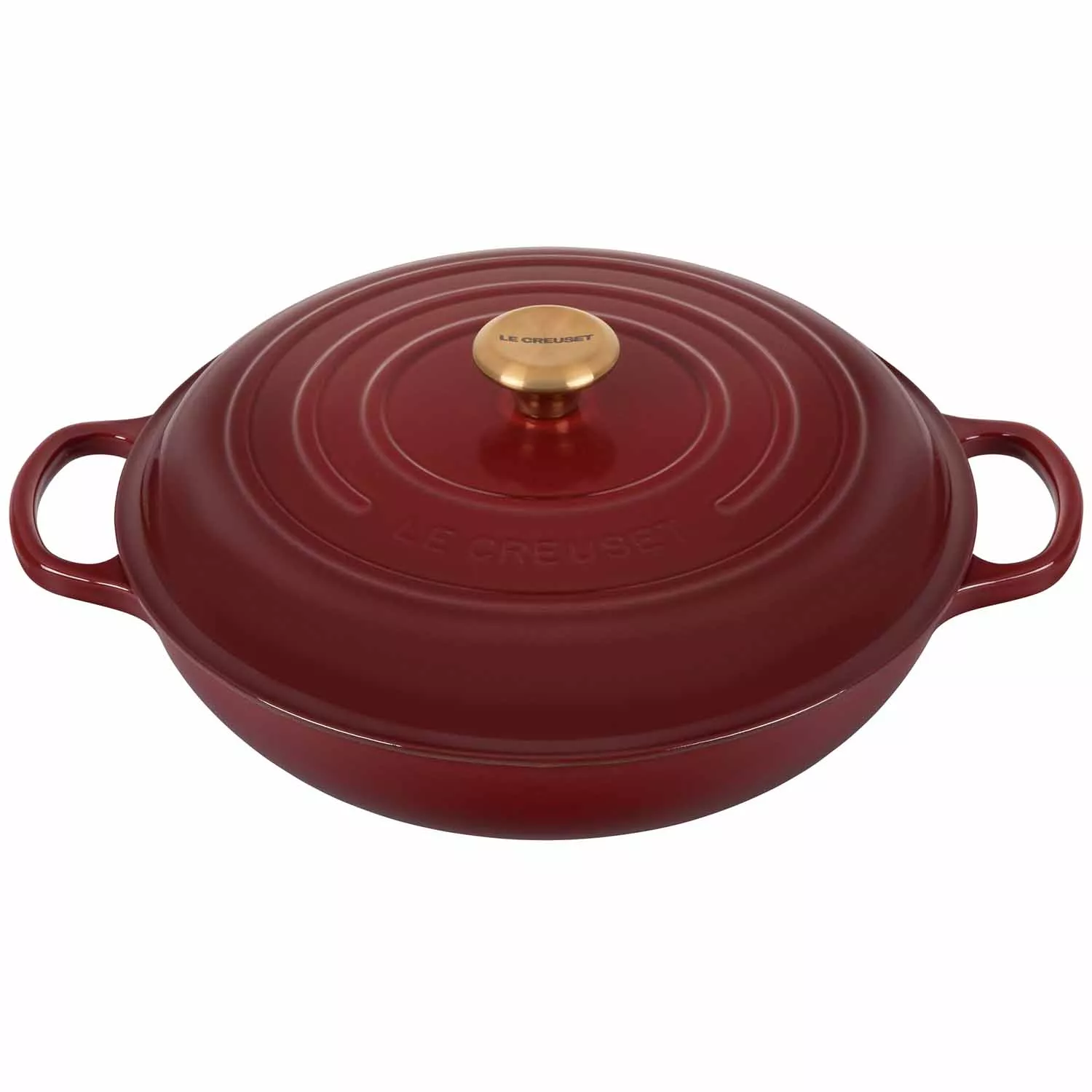 Red 6-qt(5.7-L)Enameled Cast Iron Dutch Oven - Shop