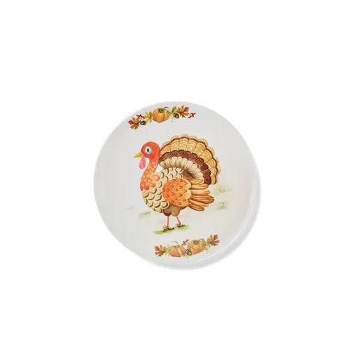 Sur La Table Thanksgiving Melamine Kids Dinner Plate