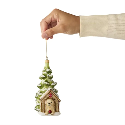 Sur La Table Dog House 2025 Ornament