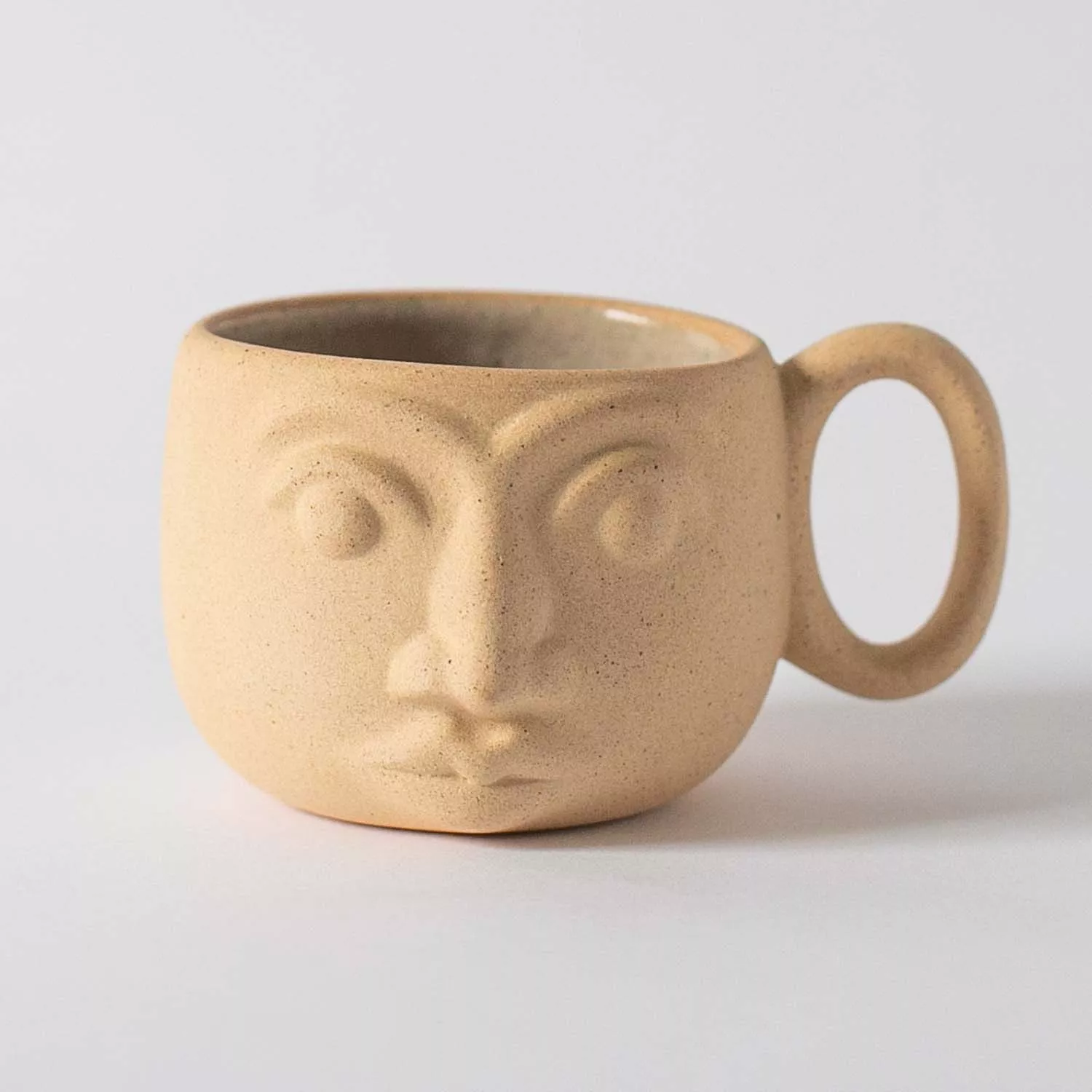 Al Centro Ceramica Handcrafted Face Mug