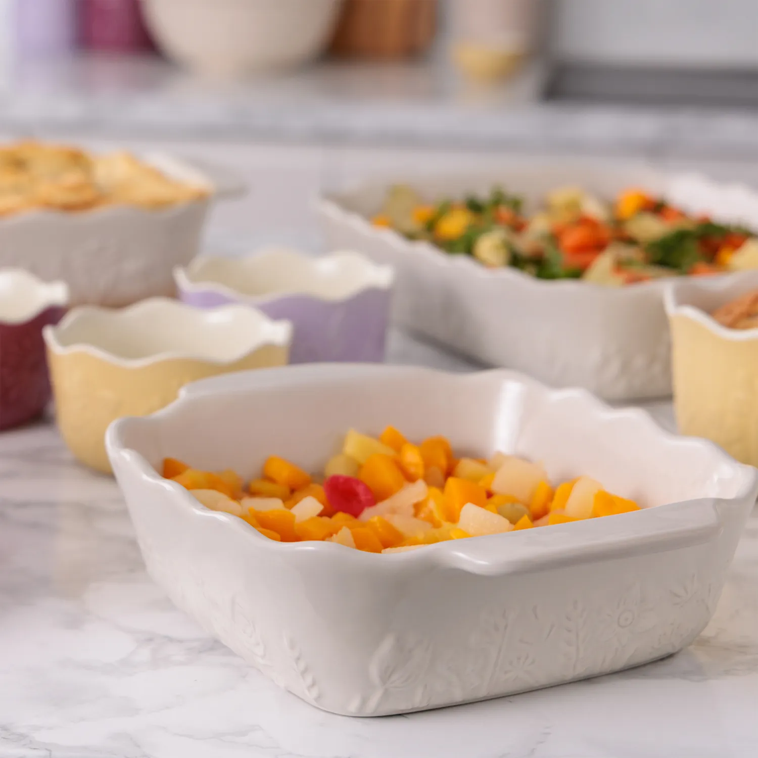 Mason Cash In the Meadow Square Baker