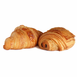 Gaston’s Bakery Plain and Chocolate Croissants, Set of 15 excellent bakery goods