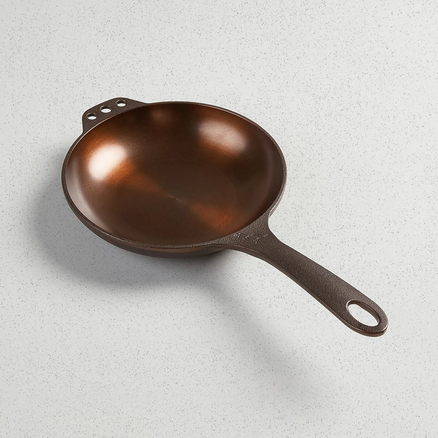 Smithey Polished Cast Iron Chef Skillet, 8"