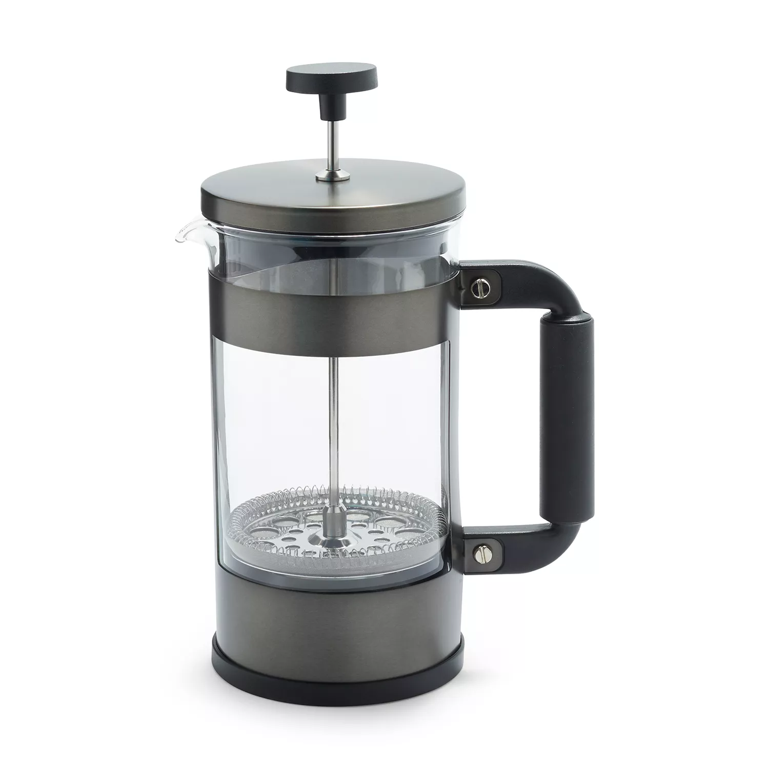 Large Capacity Tea Coffee Maker Stainless Steel Drinkware Maker French  Press Glass Wooden Lid - China French Press and Coffee Maker price