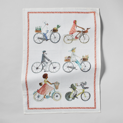 Sur La Table Neighborhood Bikes Kitchen Towel 