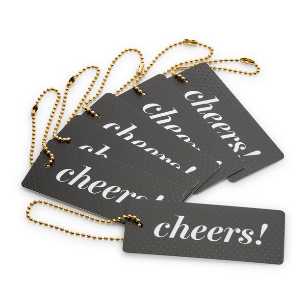 Cheers Gift Tags, Set of 6