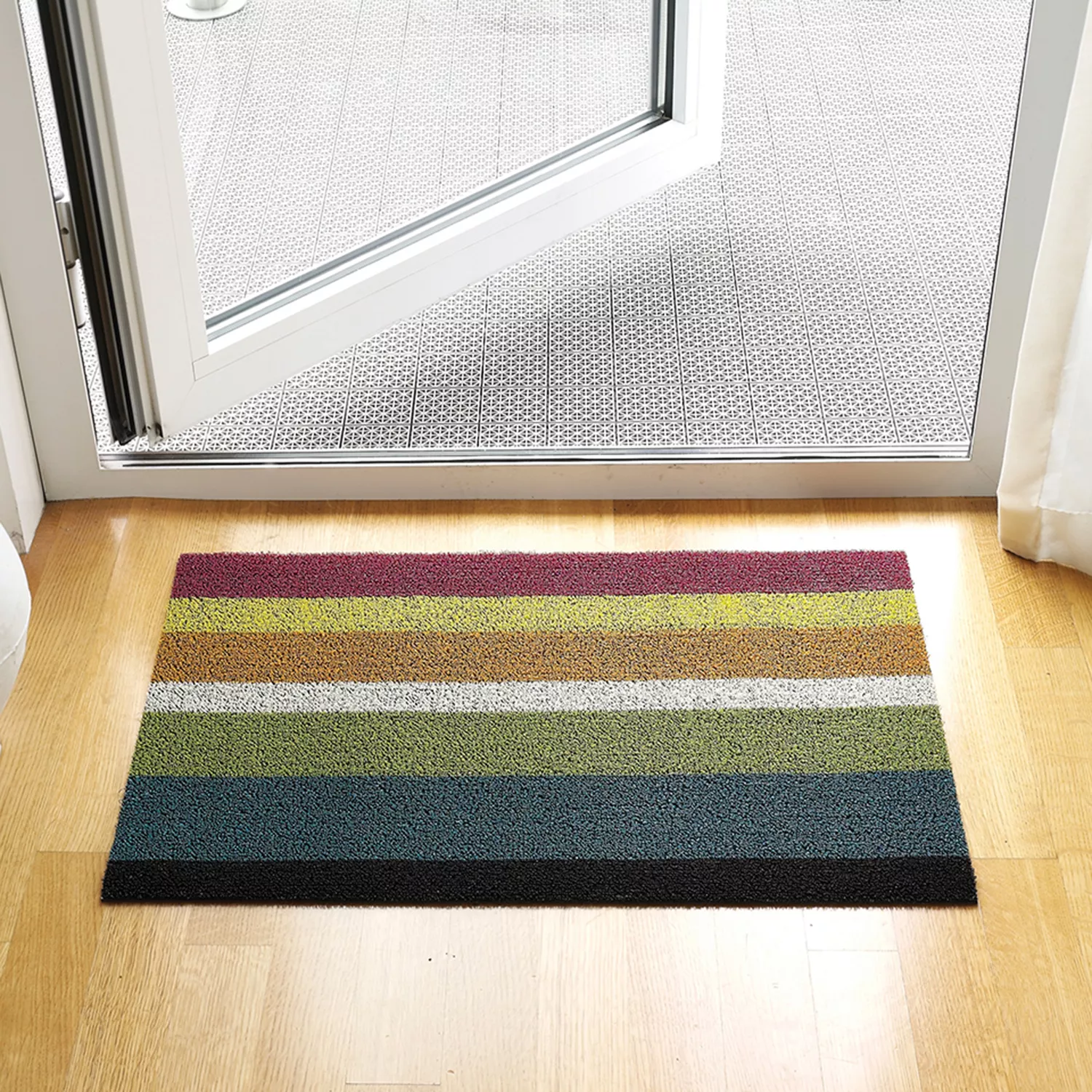 Chilewich Bold Shag Mat, Multi