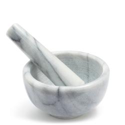 Sur La Table White Marble Mortar & Pestle, 2½" x 4½" Best mortar & pestle!