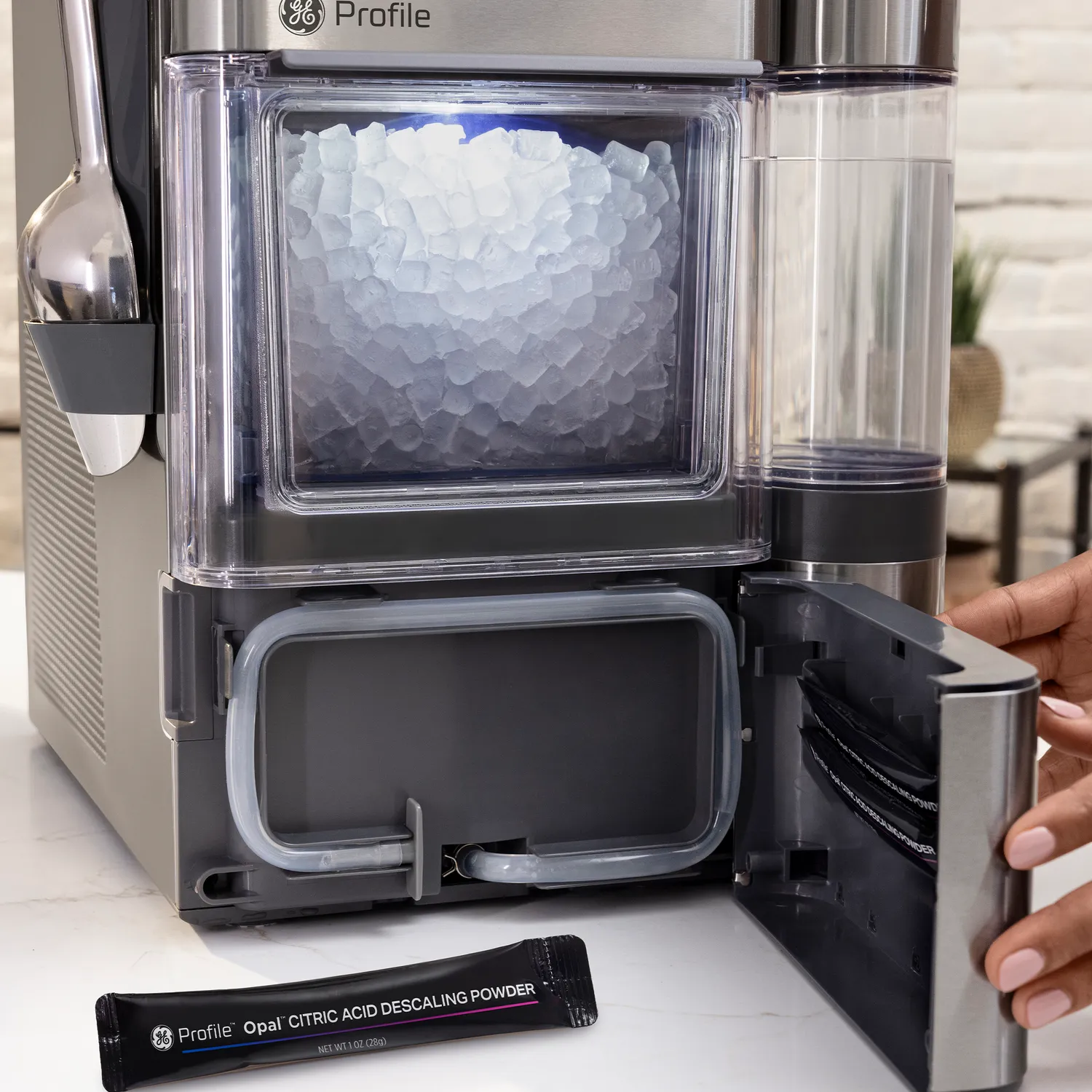 GE Profile Opal Mini Pro + Nugget Ice Maker with Side Tank