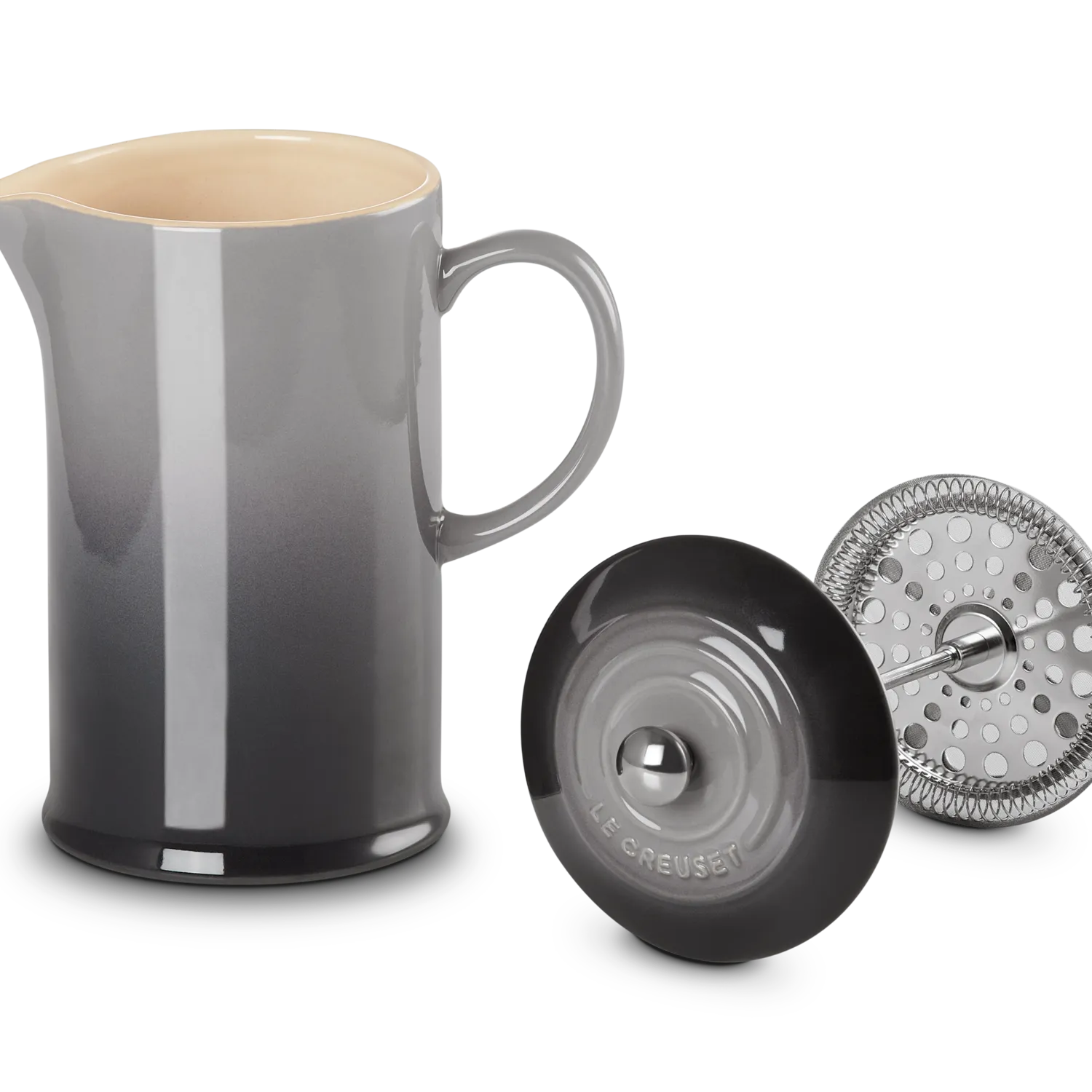 Le Creuset Stoneware French Press, 34 oz. 