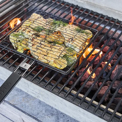 Sur La Table Nonstick Flexi Grill Basket with Folding Handle