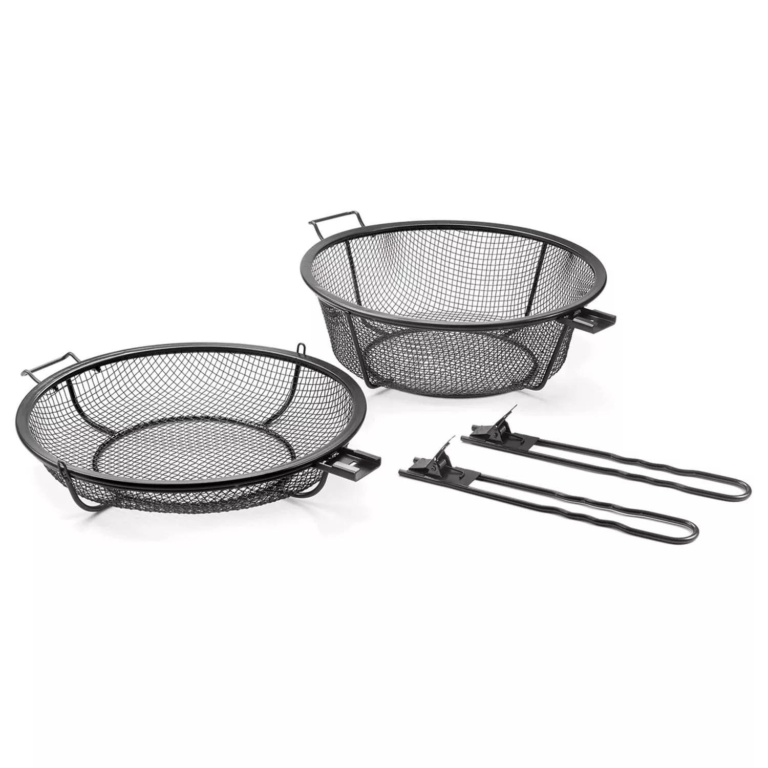 Outset Chef’s Jumbo Outdoor Grill Basket with Removable Handles