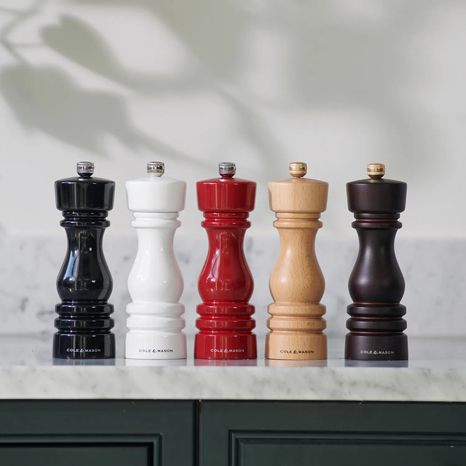Cole & Mason London Pepper Mills, 7" 