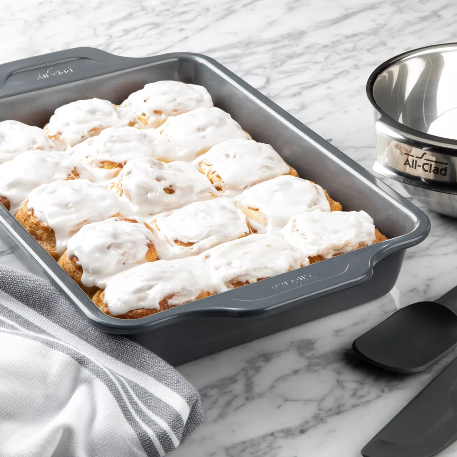 All-Clad Pro-Release Nonstick 3-Piece Bakeware Cookie Sheet Pan Set