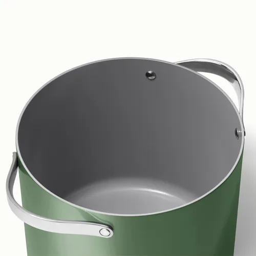 Caraway Ceramic Nonstick Stockpot, 12 qt. 