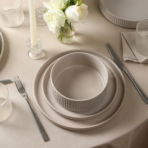 Stone Lain Haven Stoneware 12-Piece Dinnerware Set