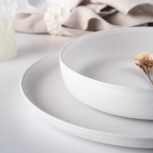 Stone Lain Stoneware Macchio 12-Piece Dinnerware Set