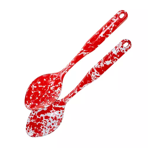 Golden Rabbit Swirl Serve Spoons, Set of 2
