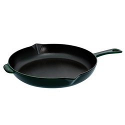 Staub Skillet, 12" Finally, a double handle cast iron fry pan!