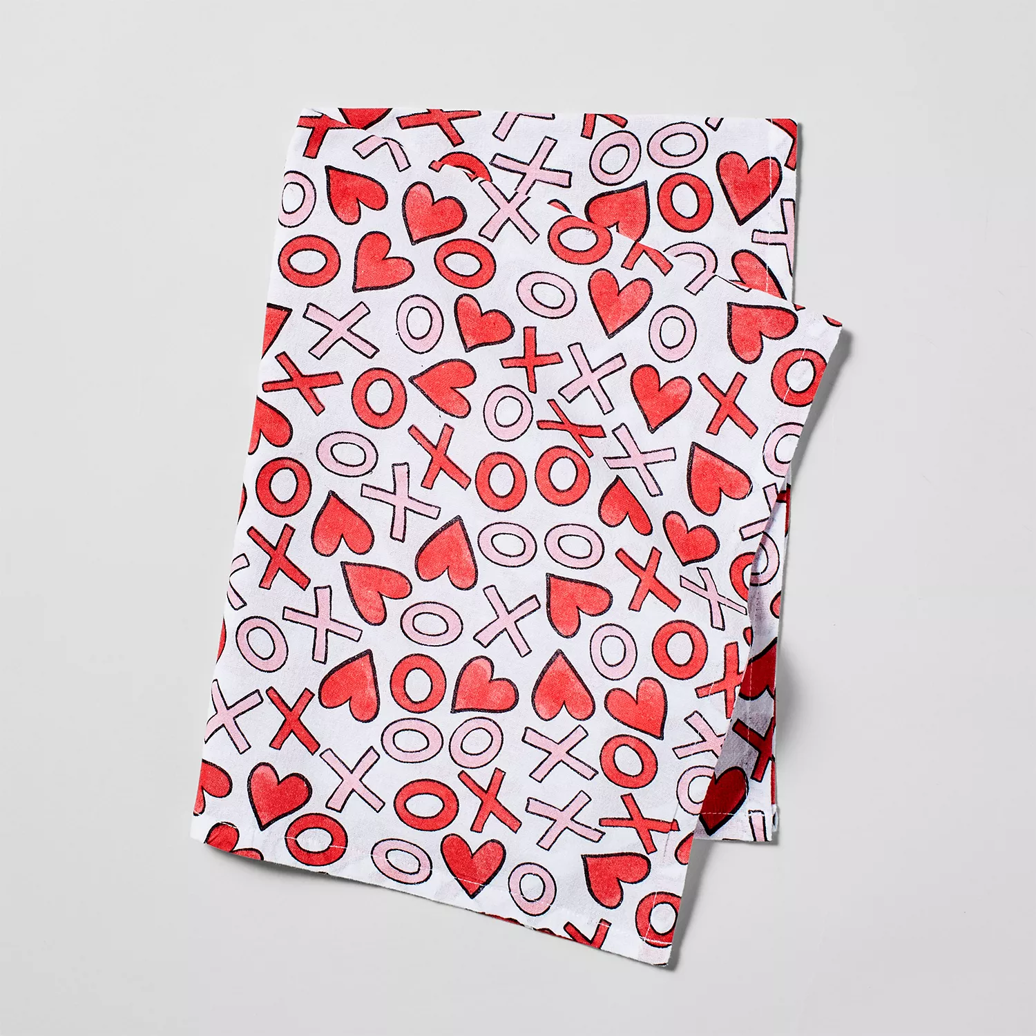 XOXO Valentine's Soft Tea Towel Valentine's Kitchen 