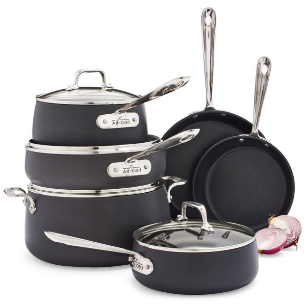 All-Clad HA1 Nonstick 10-Piece Set