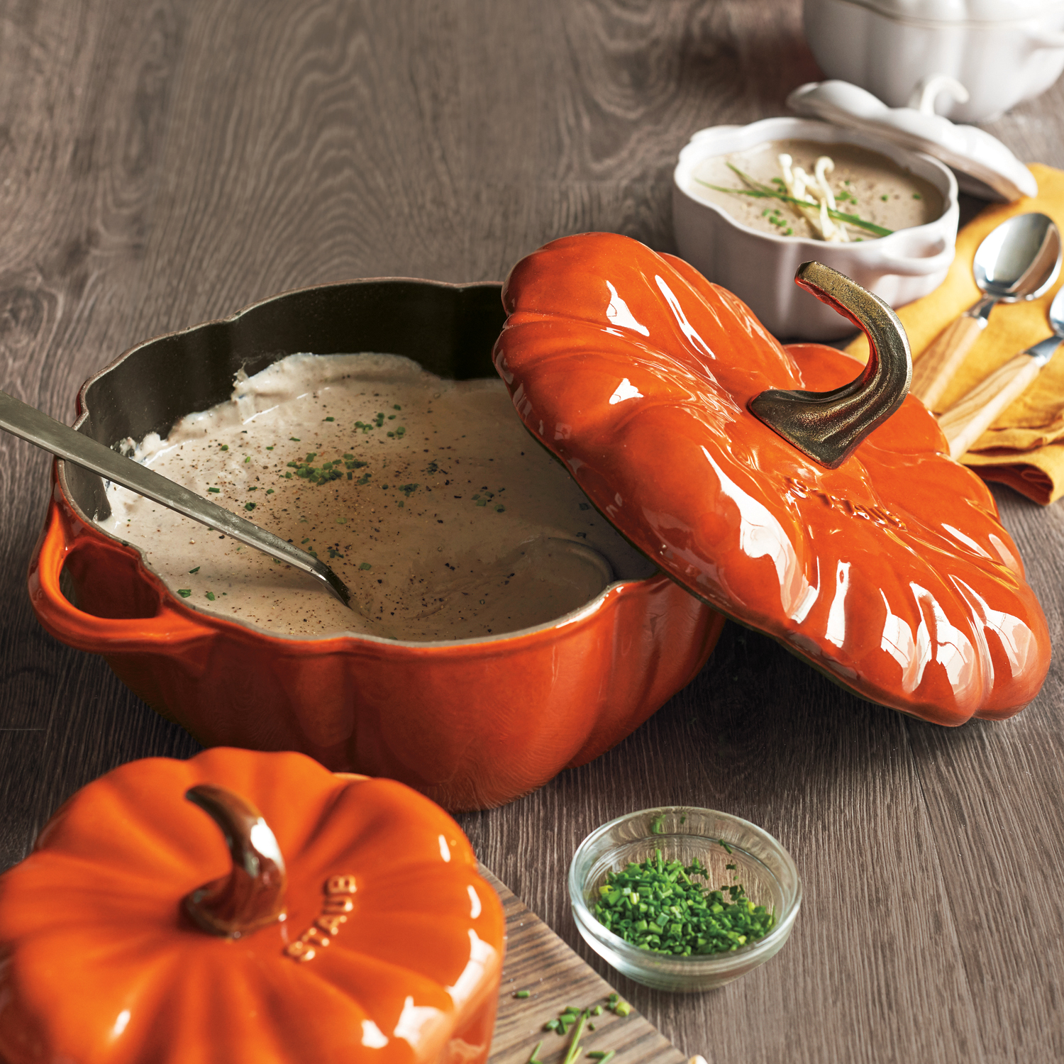Staub Pumpkin Dutch Oven, 3.5 qt.
