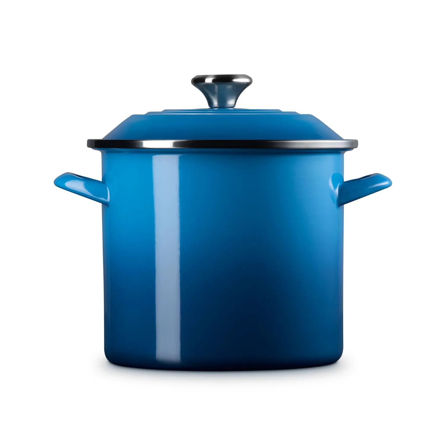 Le Creuset Enameled Steel Stockpot with Stainless Steel Knob, 8 qt.