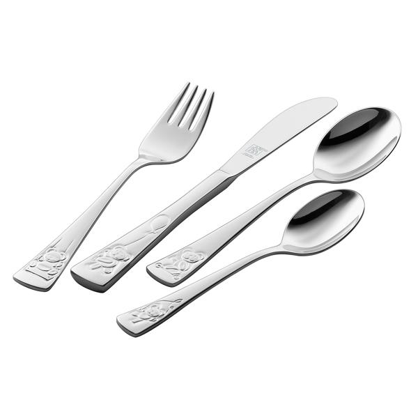 Zwilling Teddy Children’s Flatware, 4-Piece Set
