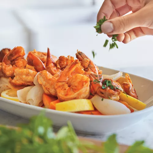 Cajun Style Steamed Shrimp