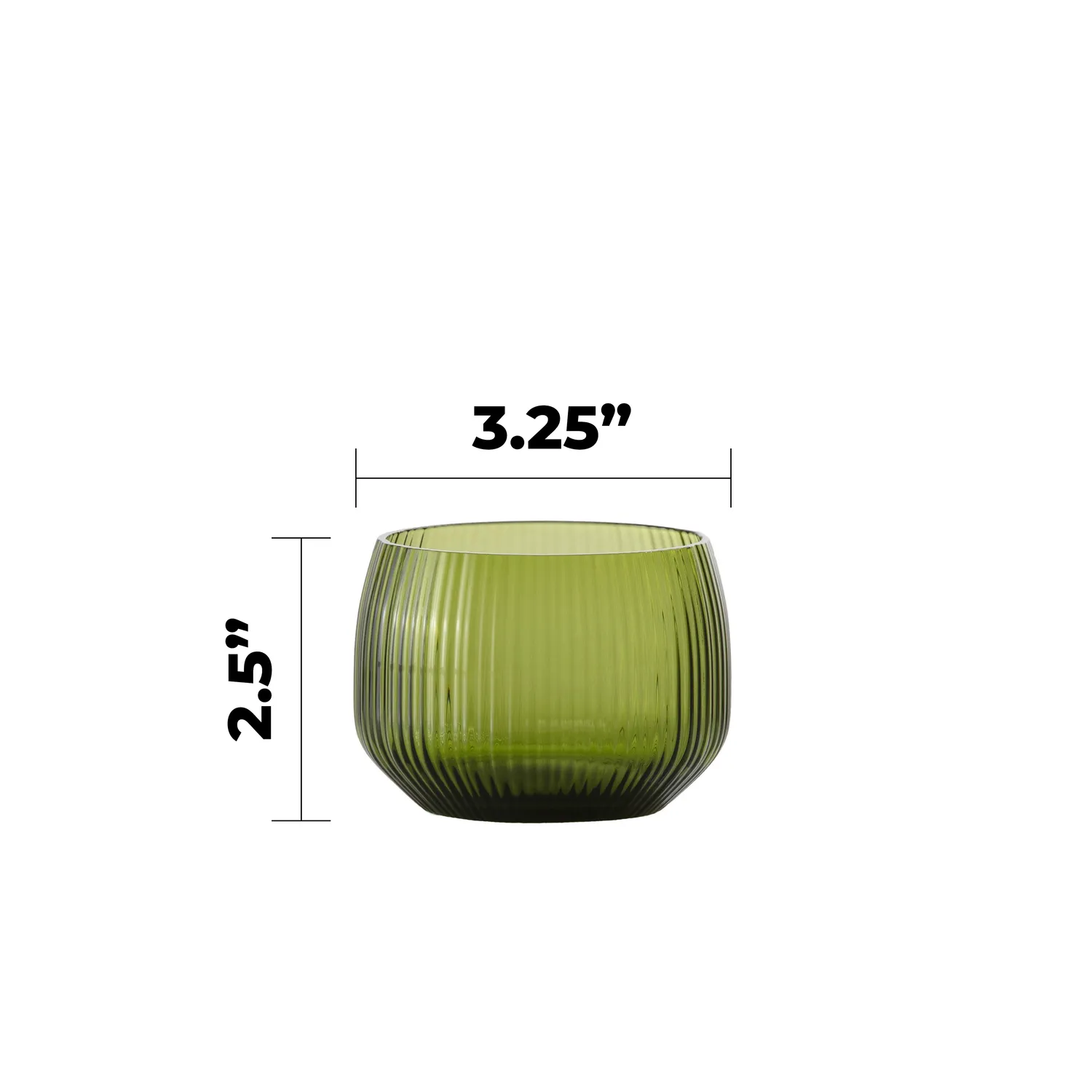 Estiva Short Glasses, Set of 4