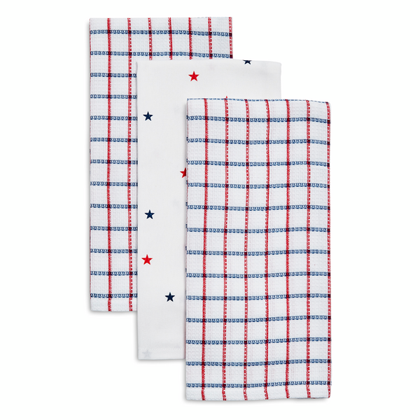 Fourth of July Kitchen Towels, Set of 3
