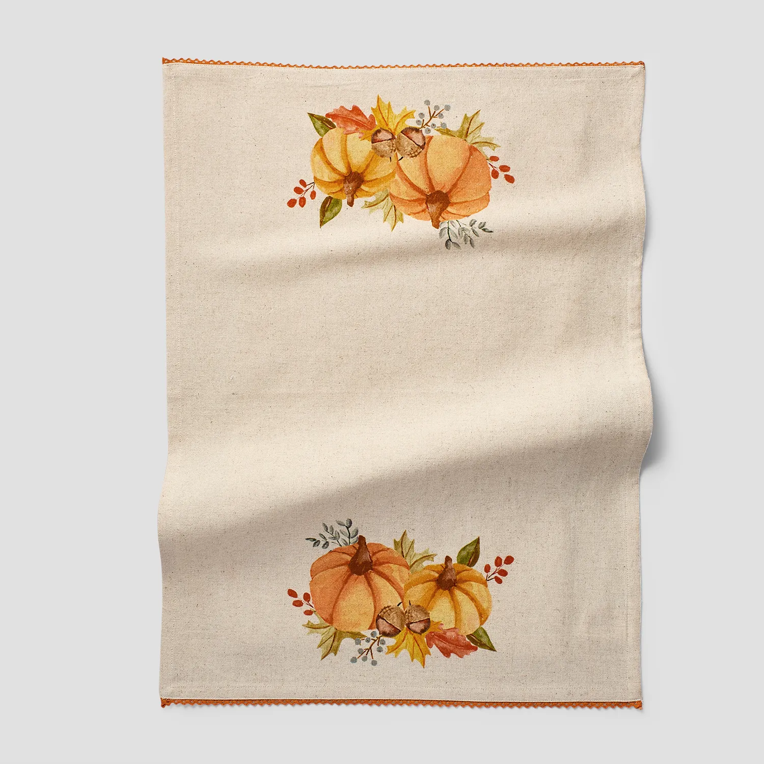 Sur la table Pumpkin Natural Kitchen Towel