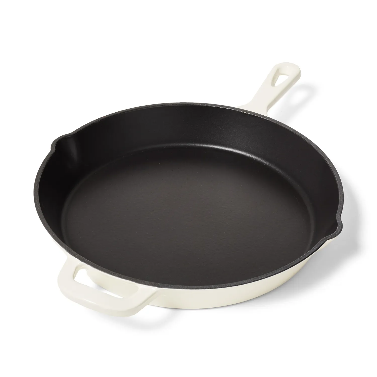 Sur la table Enameled Cast Iron Skillet, 12"