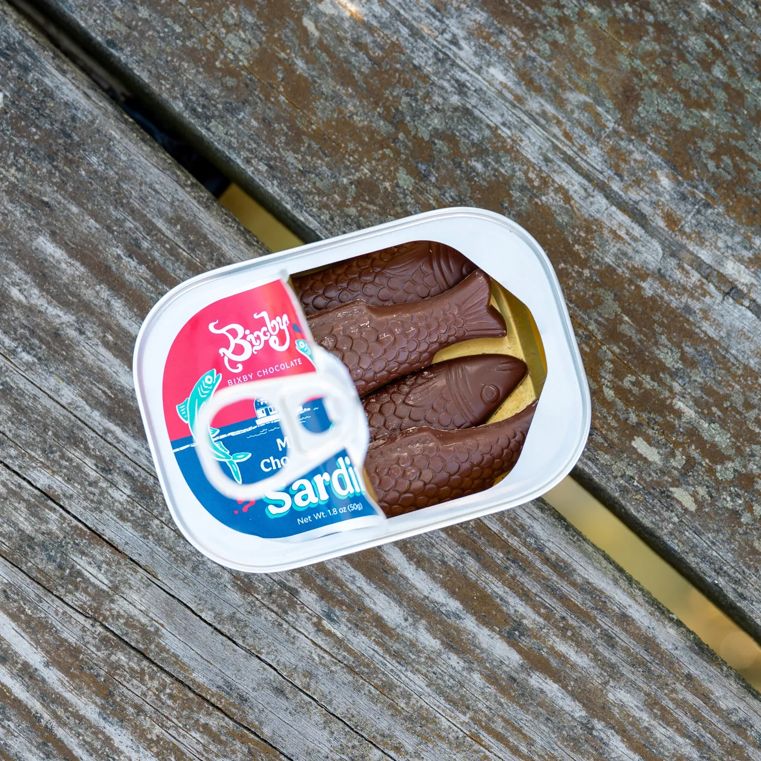 Bixby Chocolate Sardine Milk Chocolate Tin