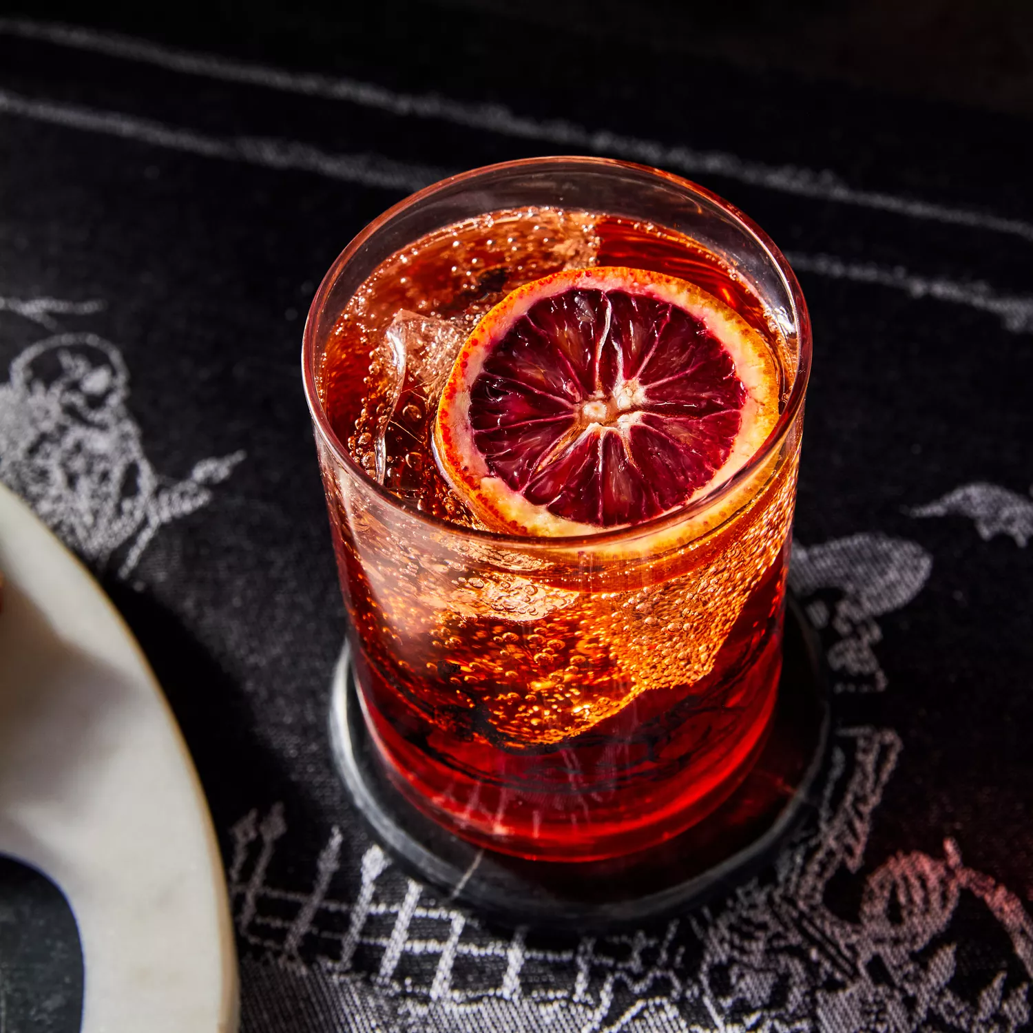 Sur La Table Halloween Double Old-Fashioned Glass