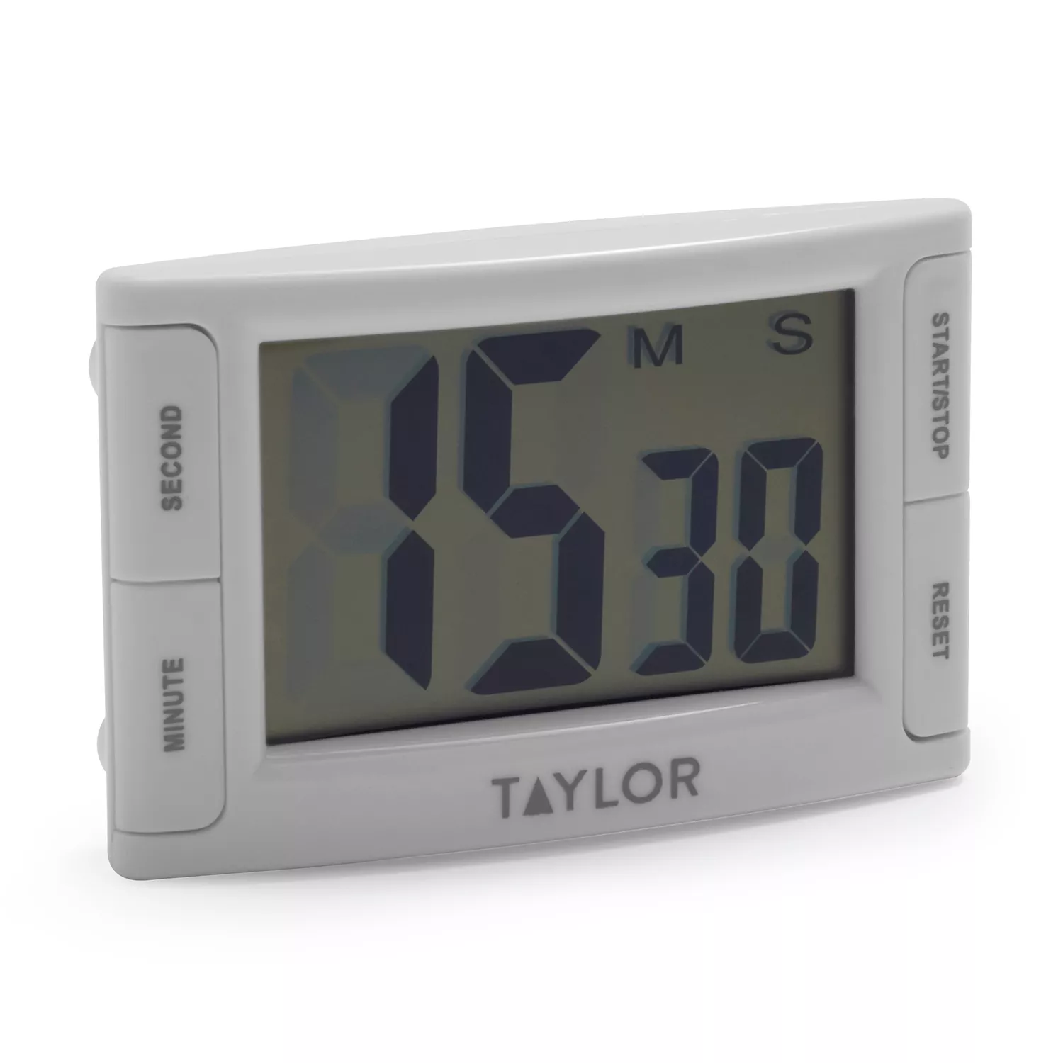 Taylor Super Loud Digital Kitchen Cooking Timer Countertop White