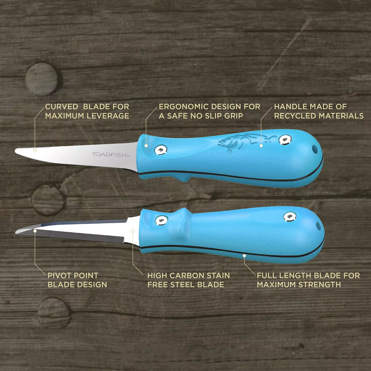 Toadfish Outfitters Oyster Knife