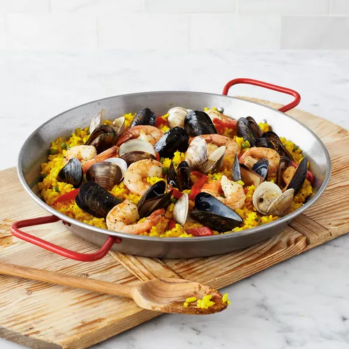 Spanish Paella Pan, 13&#189;&#34;, Serves 6