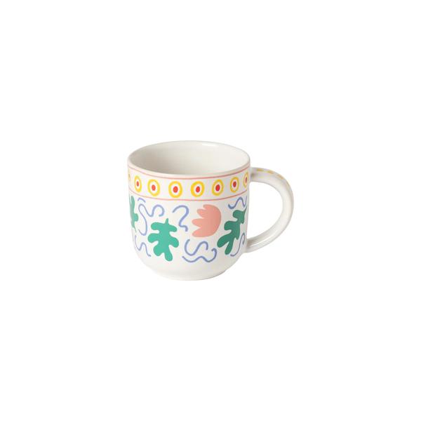 Costa Nova Summer Bliss Tulip Mugs, Set of 6