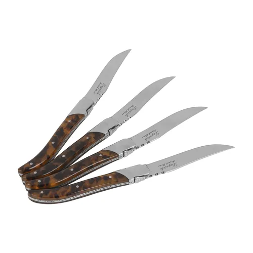 French Home Laguiole Steak Knives, Set of 4