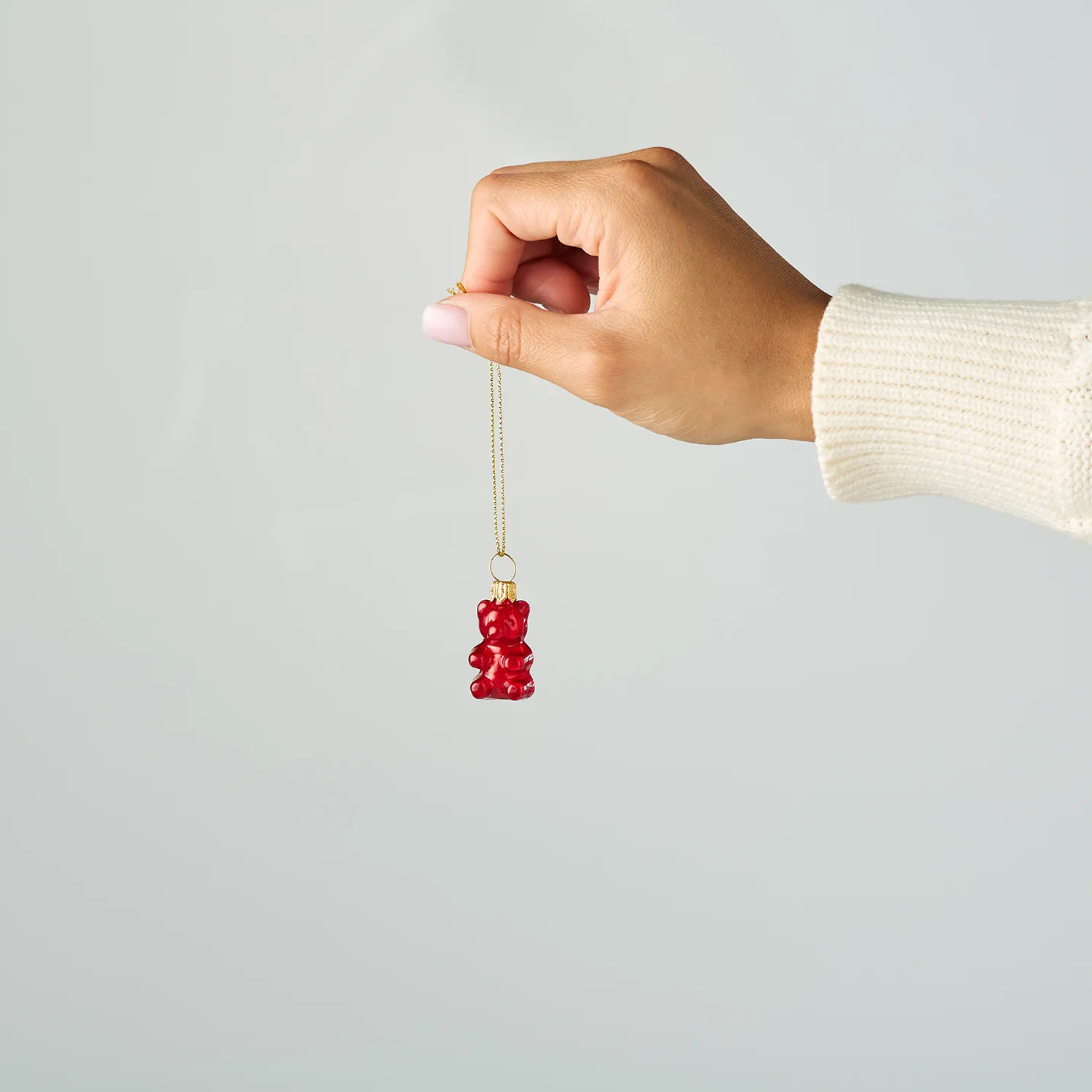 Sur La Table Gummy Bear Glass Ornaments, Set of 5