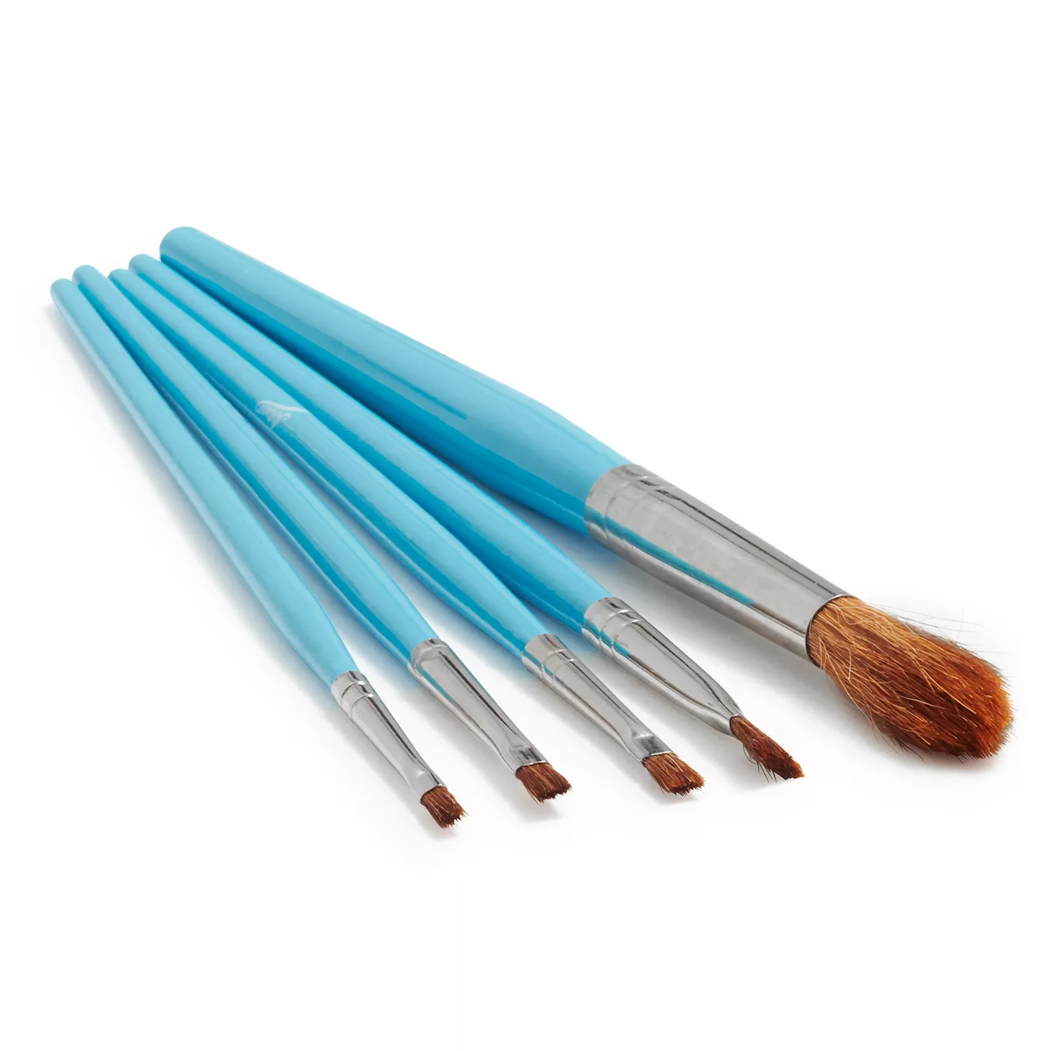 Pro Art Brush Sable Mix Set Flat & Round 4pc, Paint Brushes, Acrylic Paint  Brush Set, Paint Brushes Acrylic Painting, Small Paint Brushes, Paintbrush,  Acrylic Paint Brushes 