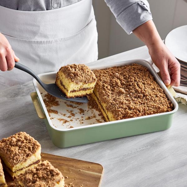 GreenPan Reserve Ceramic Nonstick Rectangular Cake Pan - thumbnail 9