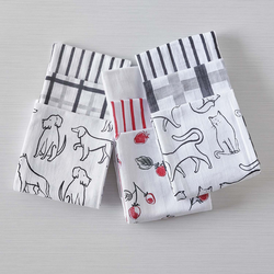 Sur La Table Flour Sack Kitchen Towels, Set of 3