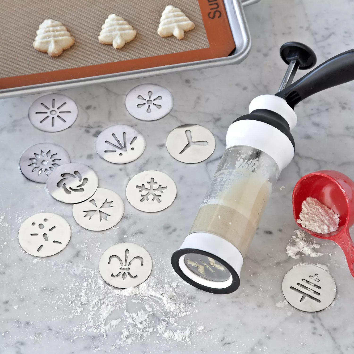 OXO Cookie Press with Storage Box