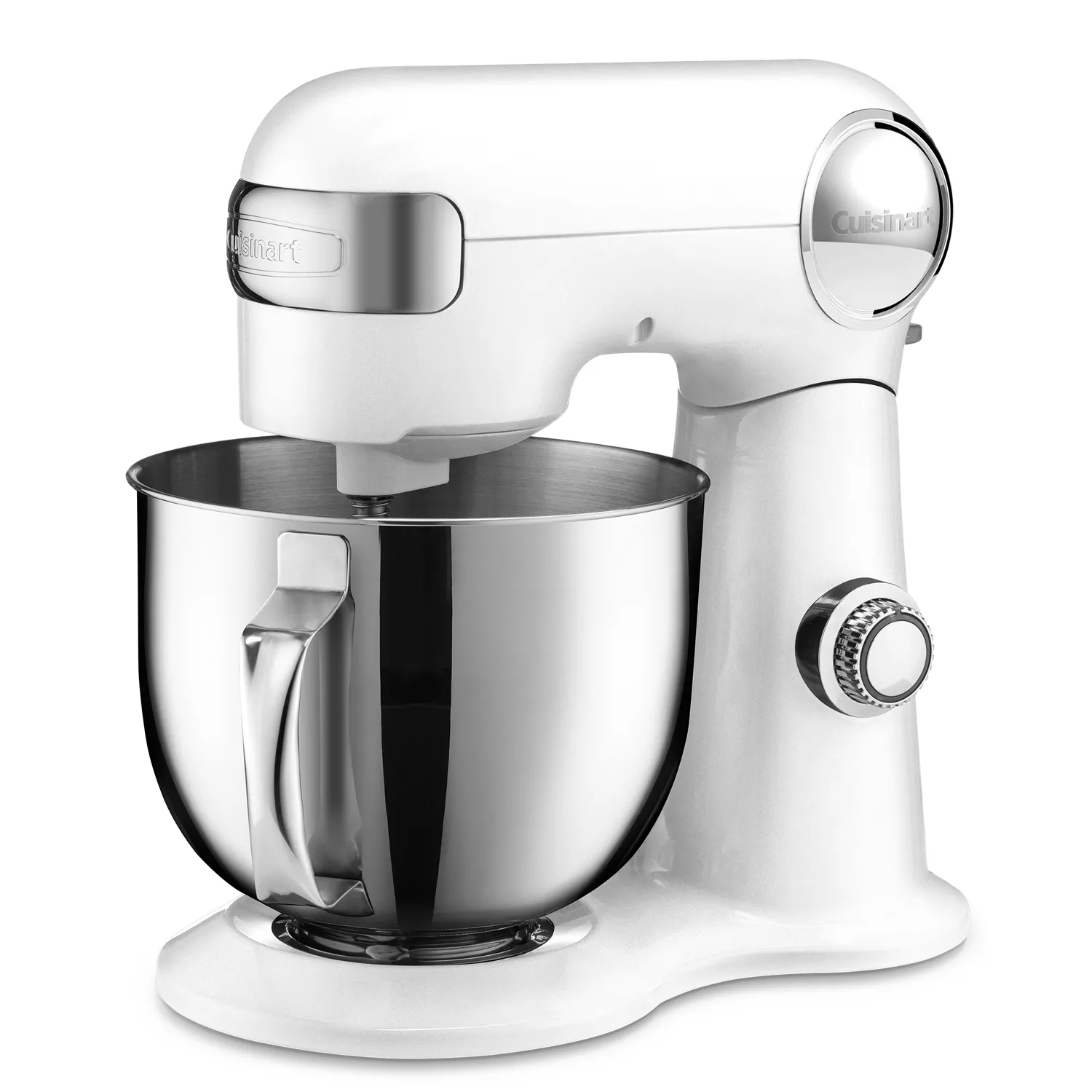 Cuisinart SM-55BC Brushed Chrome 5.5-quart Stand Mixer with Attachments -  Bed Bath & Beyond - 4216784