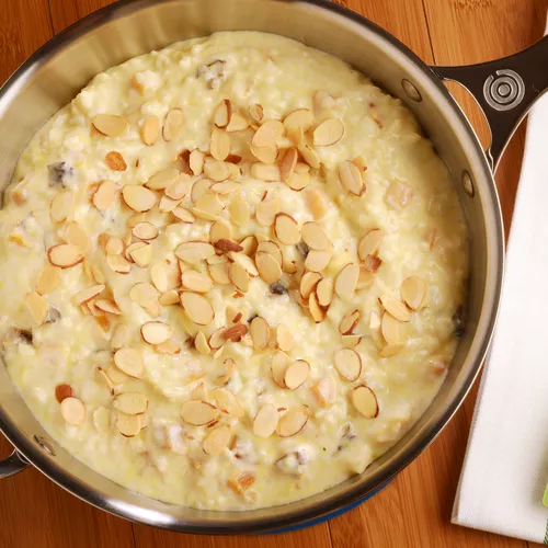 Dessert Risotto with Dried Fruit & Nuts