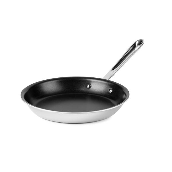 All-Clad D3 Stainless Steel Nonstick Egg Perfect Pan